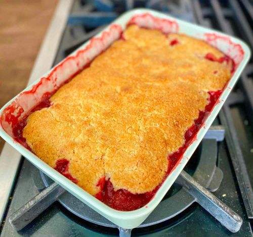 Strawberry Cobbler