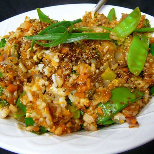 Fried Rice with Ginger, Hoisin, and Sesame