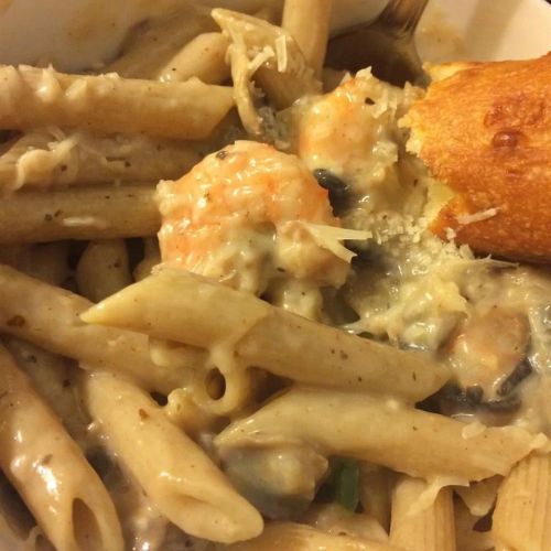 Creamy Cajun Shrimp Pasta