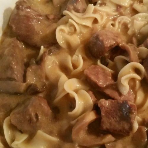 Slow Cooker Beef Stroganoff II