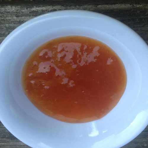 Apricot Jam with Lemon Balm