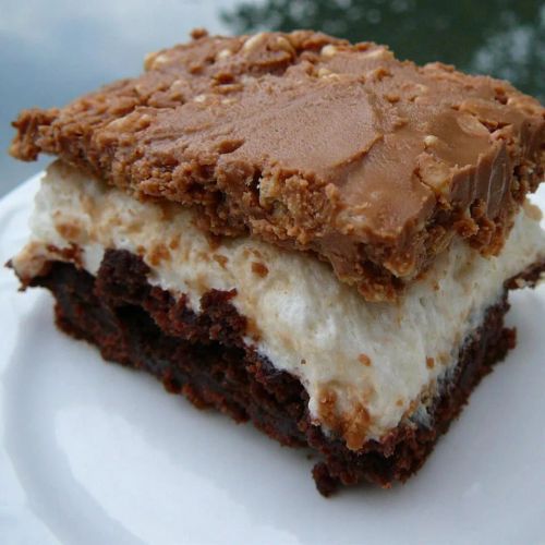 Brownie-Mallow Bars