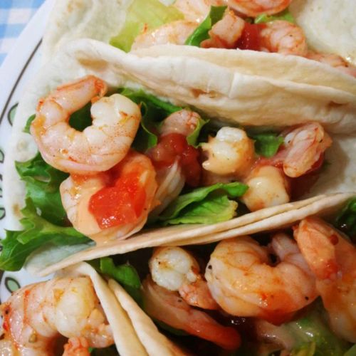 Spicy Shrimp Tacos