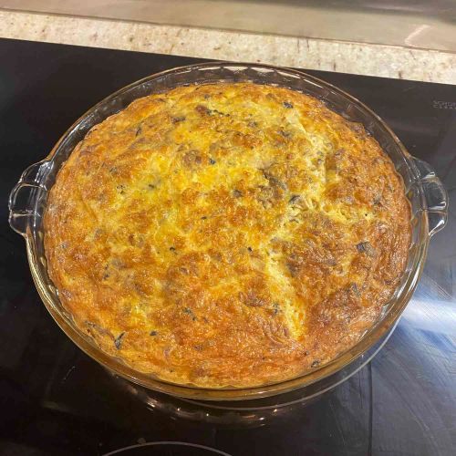 Roast Beef and Cheddar Frittata