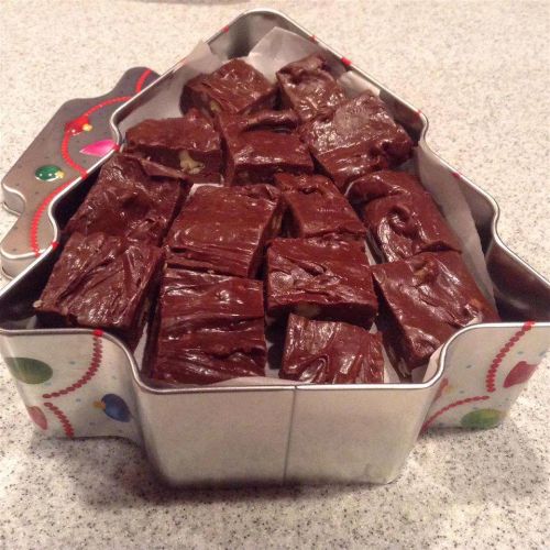 Microwavable Chocolate Fudge