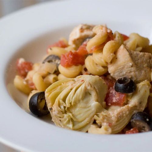 Greek Chicken Pasta