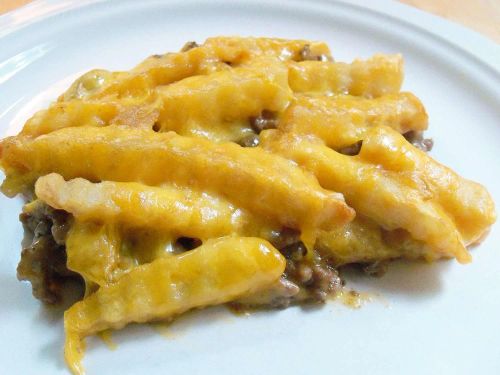 Cheeseburger and Fries Casserole