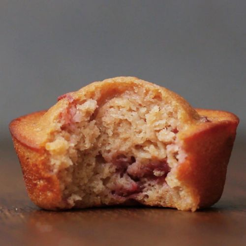 Strawberry Breakfast Muffins