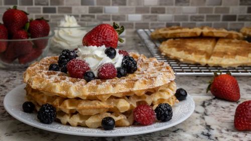 Swedish Crisp Waffles (Frasvafflor)