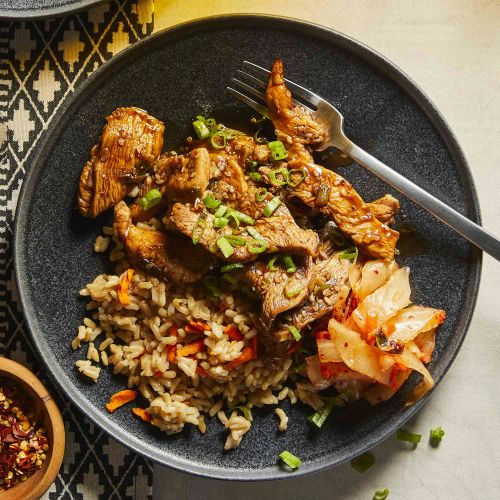 Skillet Chicken Bulgogi