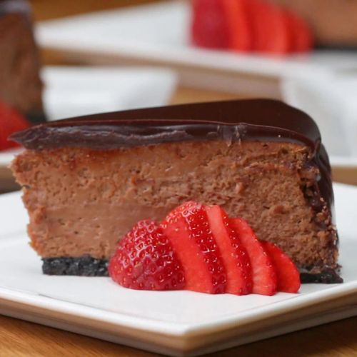 Chocolate Mousse Cheesecake