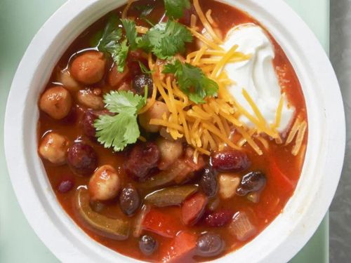 Three-Bean Vegetarian Chili