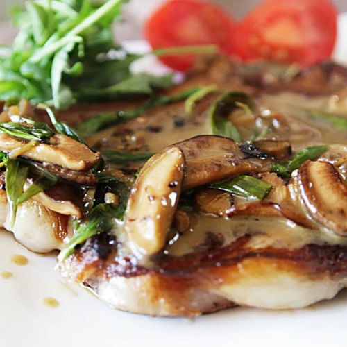 Sirloin Steak with Mushrooms