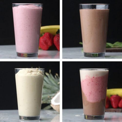 Neapolitan Dairy-free Milkshake