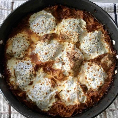 Baked Chicken Spaghetti