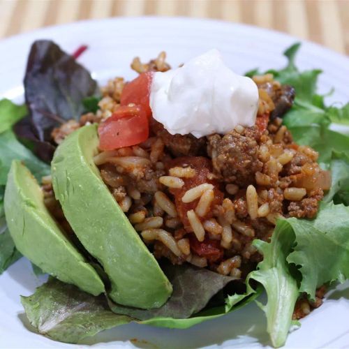 Taco Rice Bake