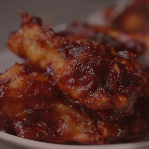 Cajun BBQ Baked Wings