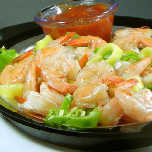 Beer-Boiled Shrimp