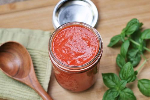 Homemade Tomato Puree