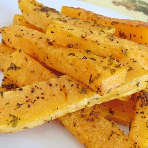 Healthier Butternut Squash Fries