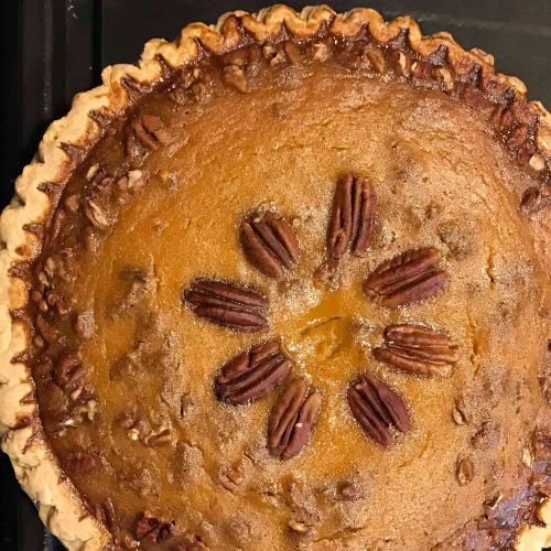 Sweet Potato Pie with Pecans