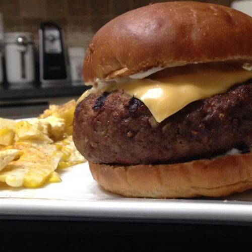 Mom's Legendary Stuffed Hamburgers