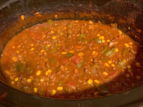 Spicy Slow-Cooked Beanless Chili