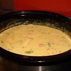 Slow Cooker Broccoli-Cheese Soup