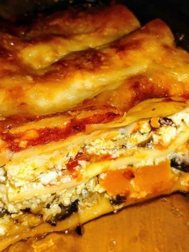 Vegetarian Four Cheese Lasagna