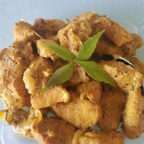 Spicy Dry Fried Curry Chicken