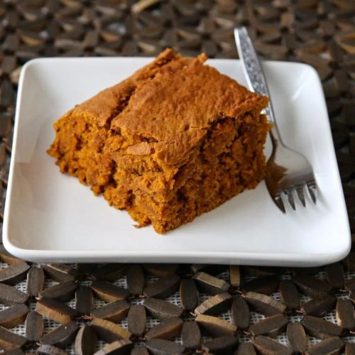 Vegan Pumpkin Pie Blondies