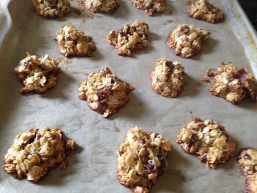 German Oatmeal Date Cookies