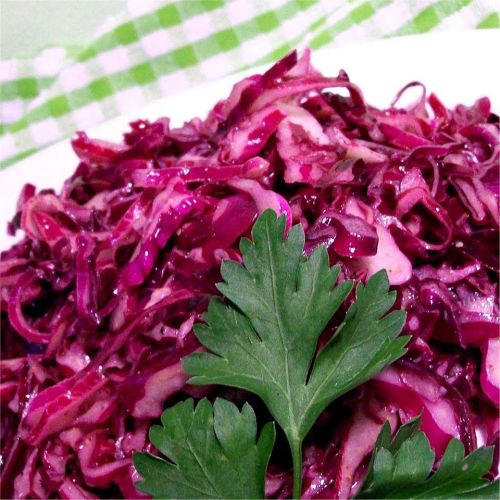 Red Cabbage Salad