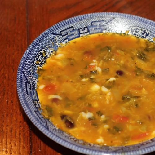 Kale and Cabbage Soup