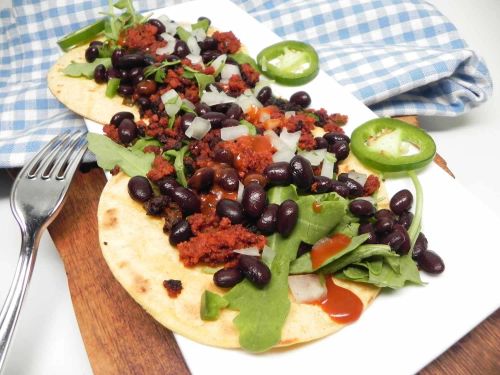 Soy Chorizo Taco Filling