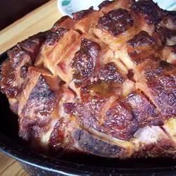 Baked Ham with Maple Glaze