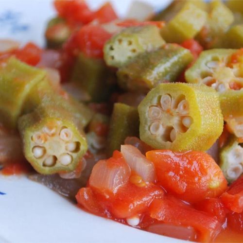 Beef, Tomato, and Okra Stew