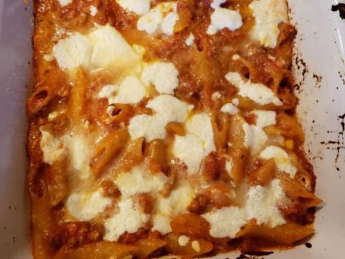 Mostaccioli Bake