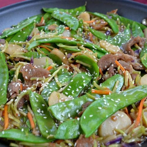 Ginger Pork and Vegetable Stir-fry