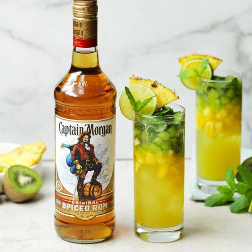 Pineapple Kiwi Mojito