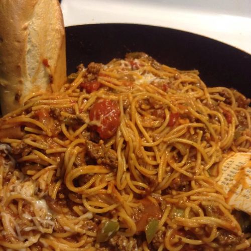 Spaghetti Skillet Dinner