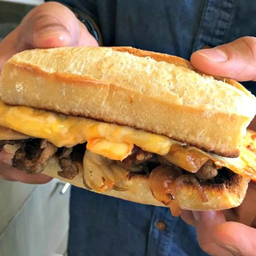 Marination's Korean Philly Cheese Steak