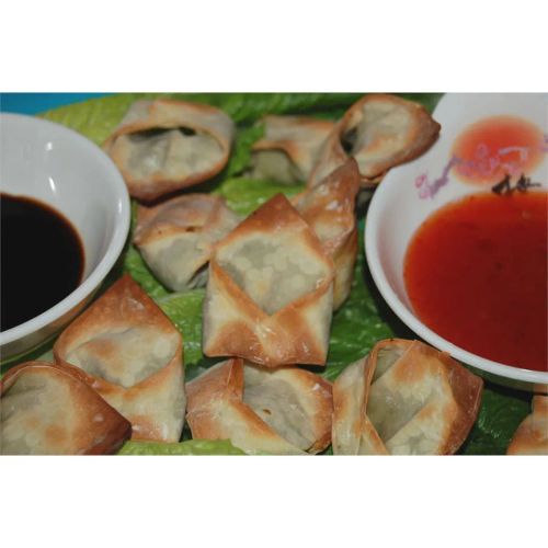 Edamame-Stuffed Wontons