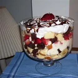 Banana Split Trifle