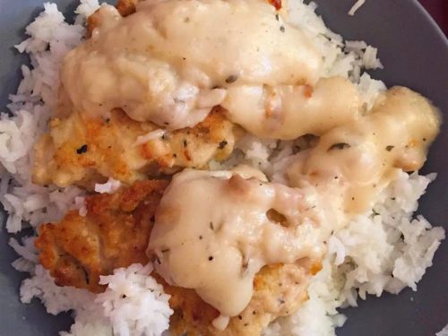 Chicken with Rice and Gravy