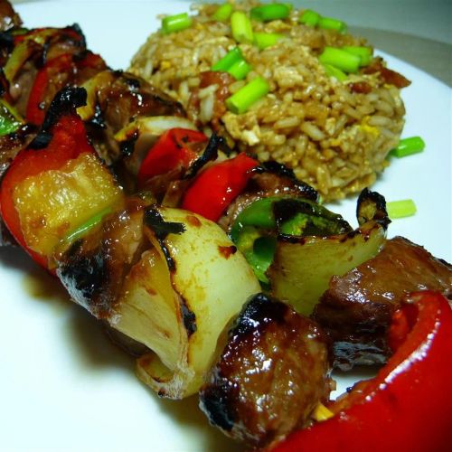 Teriyaki Beef Kabobs