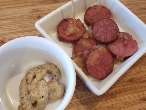 Sausage Applesauce Appetizer