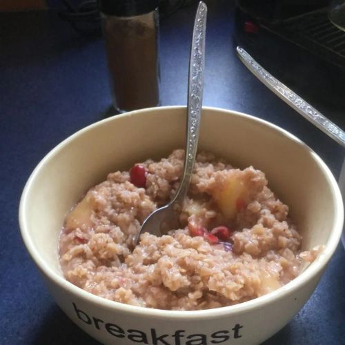 Cranberry Apple Oatmeal