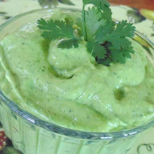 Cilantro-Avocado Chimichurri Sauce