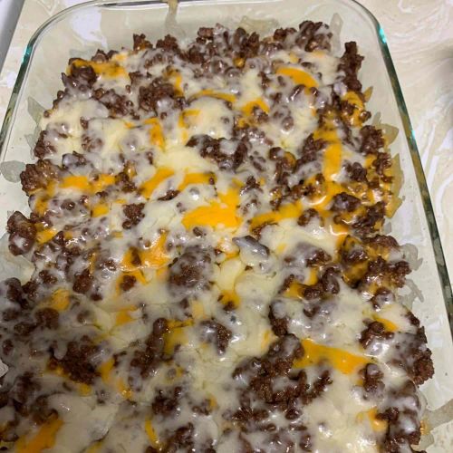 Hamburger Hash Browns